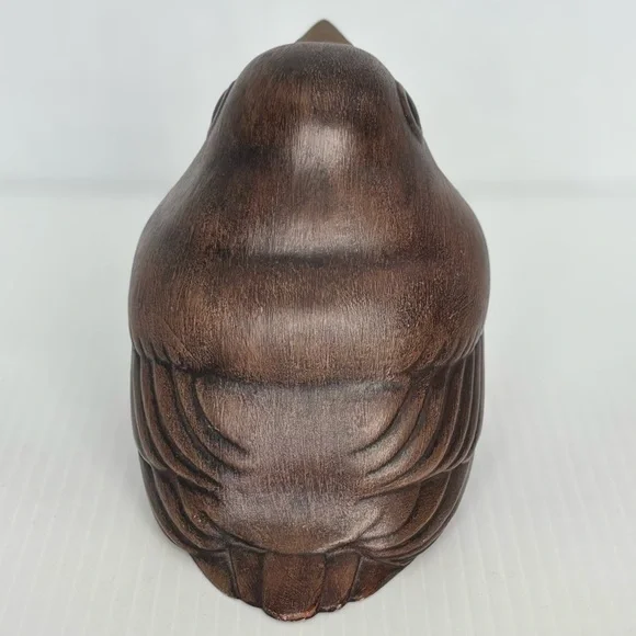 Vintage  ROBIN BIRD Marked/Signed ME Matte Ceramic - Picture 4 of 11